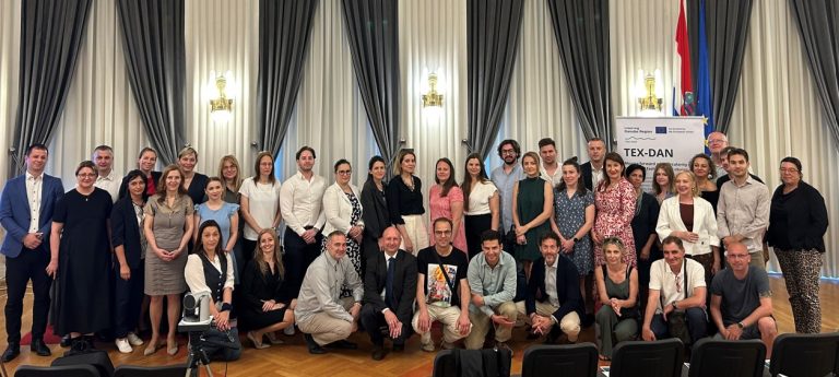 TEX-DAN: projektové setkání a mid-term konference v Záhřebu
