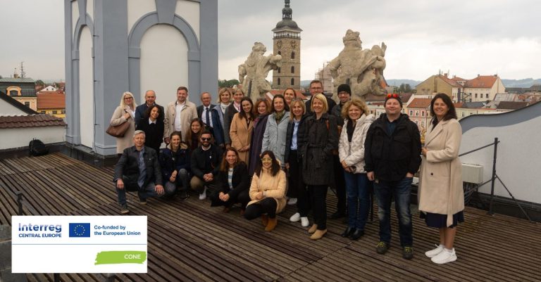 Setkání partnerů projektu CONE v Českých Budějovicích