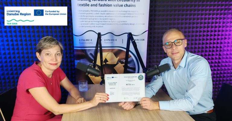 Projekt TEX-DAN ocenil nejlepší příklady cirkulárních řešení v textilním průmyslu. Nejvyšší cenu získal český RETEX.